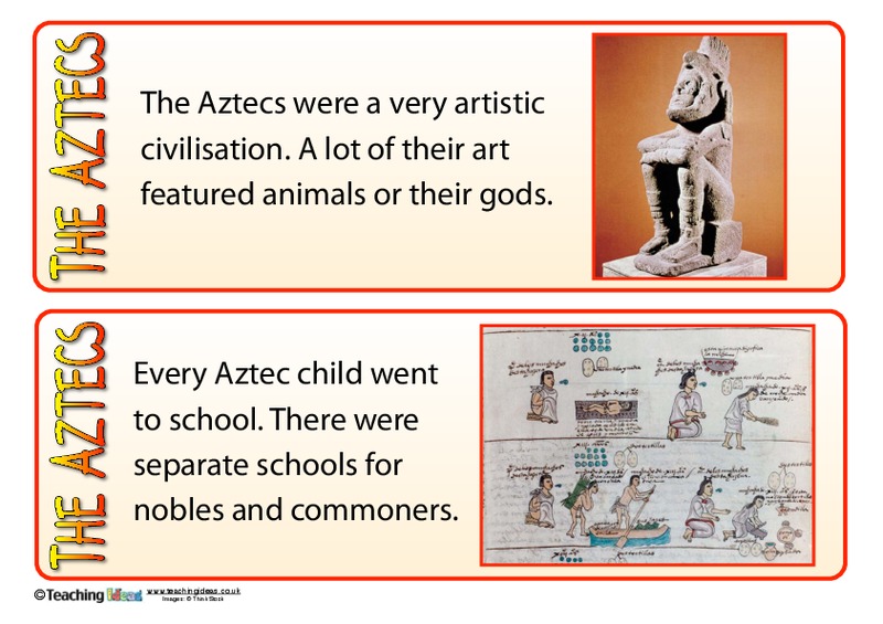 The Aztecs Printables