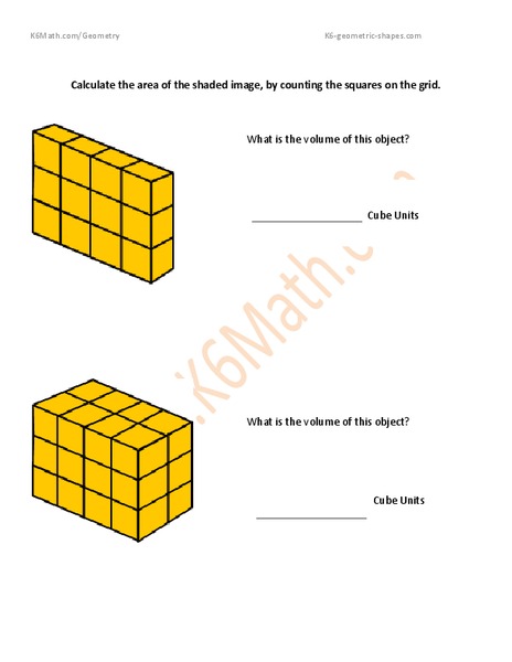 Geometric Shapes Worksheet