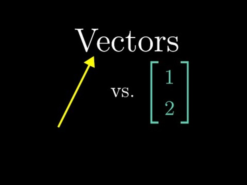 Vectors, What Even Are They? | Essence of Linear Algebra, Chapter 1 Instructional Video