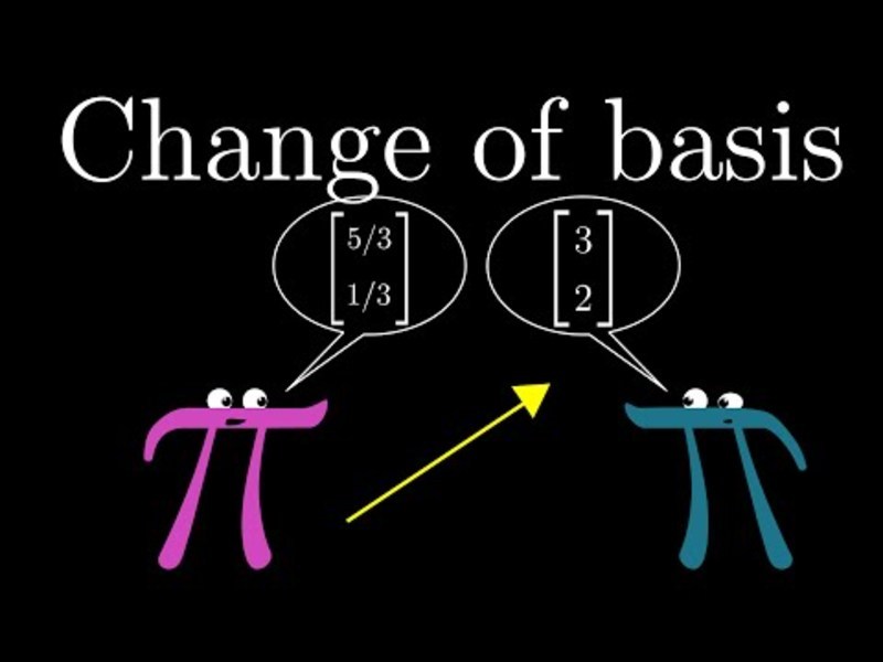 Change of Basis | Essence of Linear Algebra, Chapter 9 Instructional Video