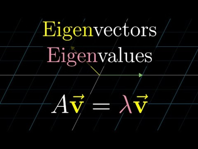 Eigenvectors and Eigenvalues | Essence of Linear Algebra, Chapter 10 Instructional Video
