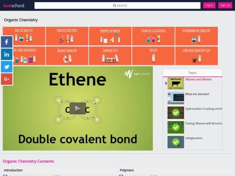 Alkanes and Alkenes Instructional Video