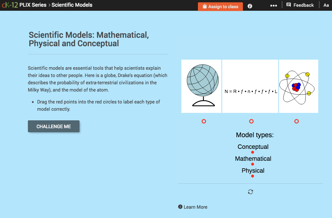 Scientific Models: Mathematical, Physical and Conceptual Interactive
