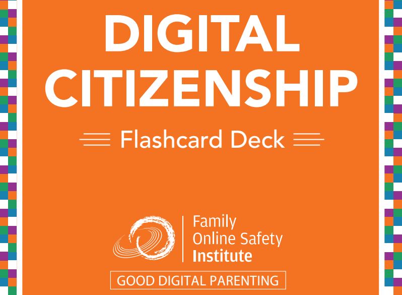 Digital Citizenship Flashcard Deck Activity