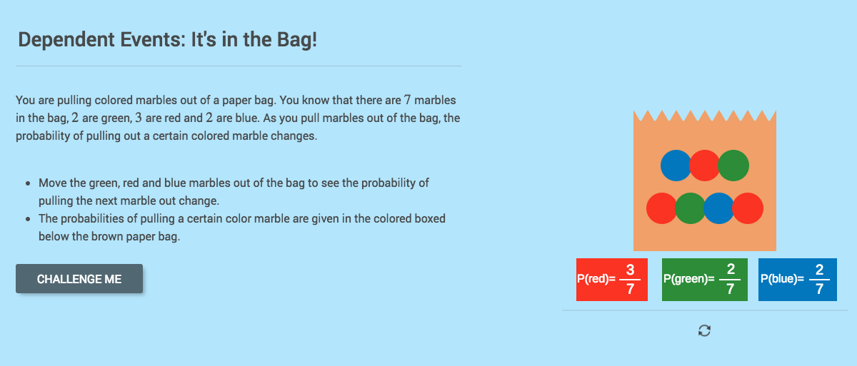 Definition of Probability: It's in the Bag! Interactive