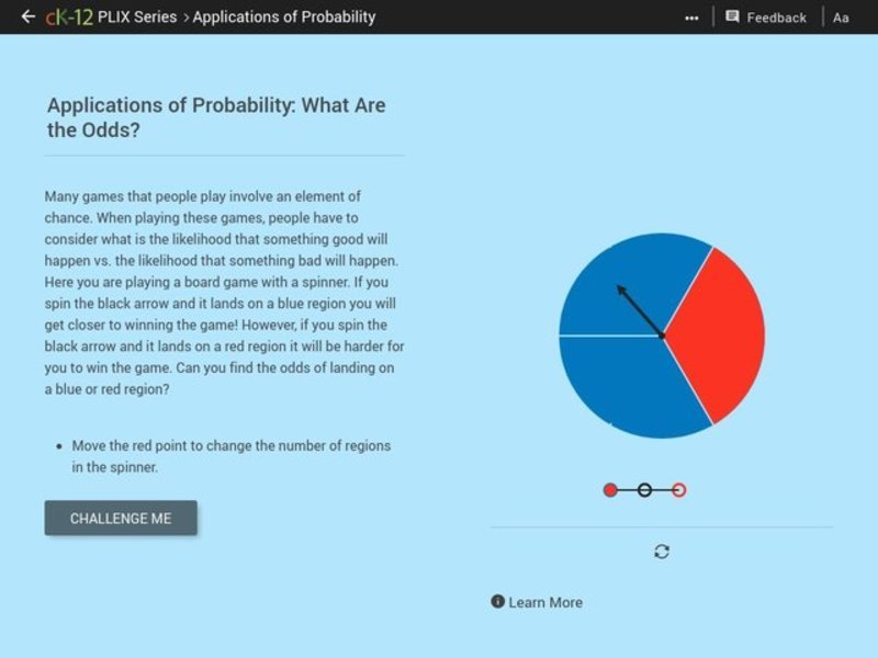 Applications of Probability: What Are the Odds? Interactive