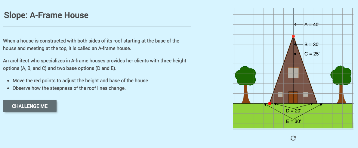 Slope: A-Frame House Interactive