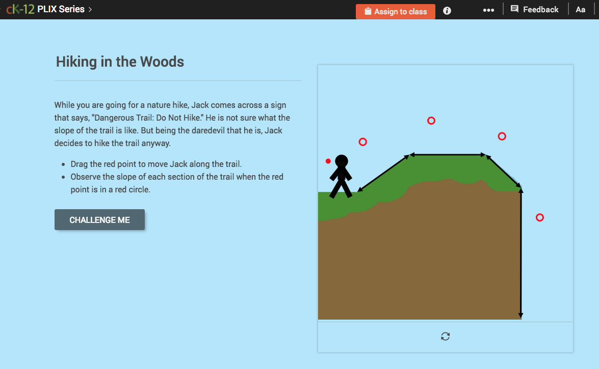 Slope: Hiking in the Woods Interactive