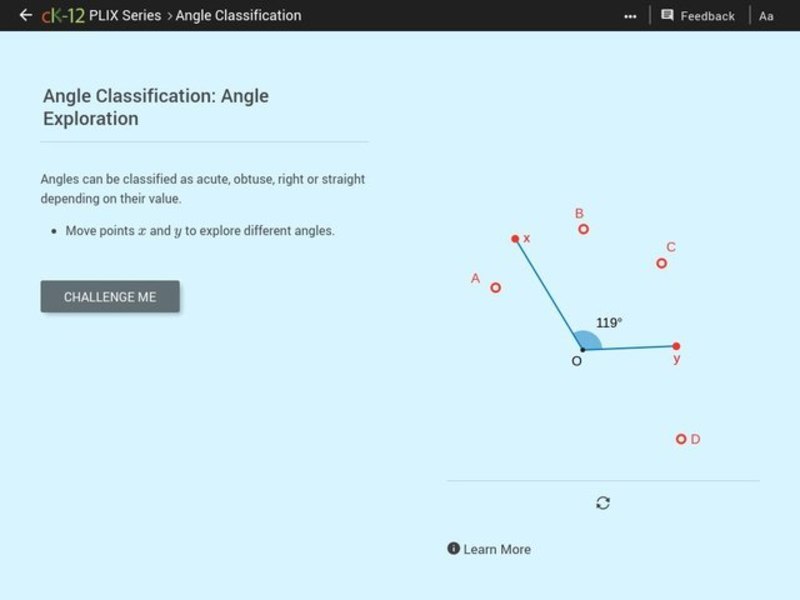 Angle Classification: Angle Exploration Interactive
