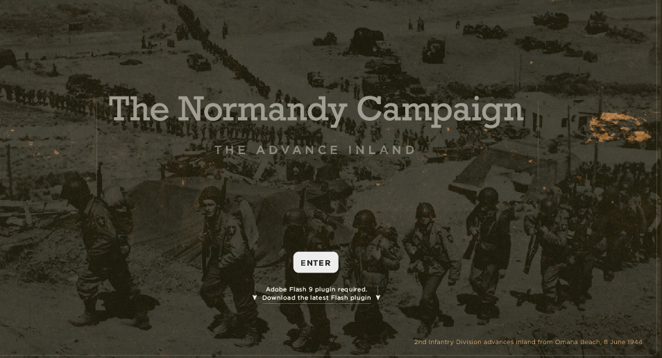 The Normandy Campaign: The Advance Inland Interactive