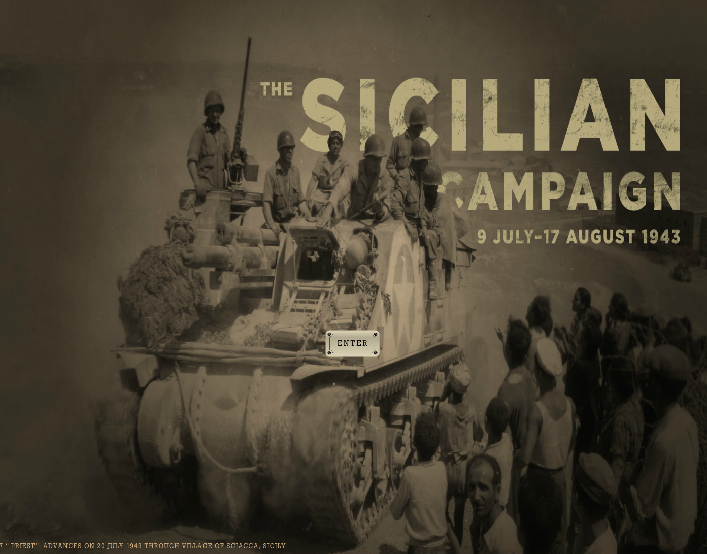 The Sicilian Campaign Interactive
