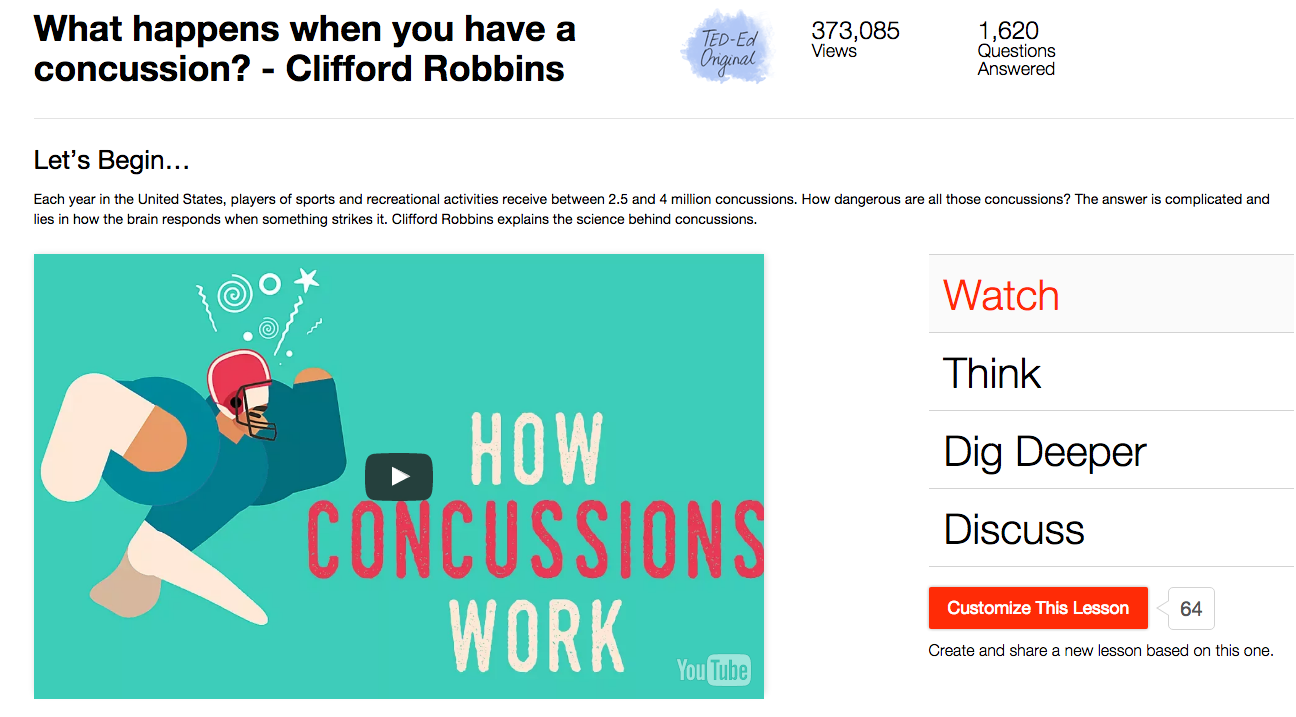 What Happens When You Have a Concussion? Instructional Video