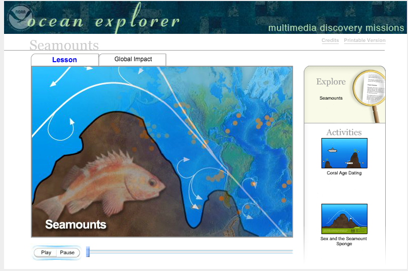 Seamounts Interactive