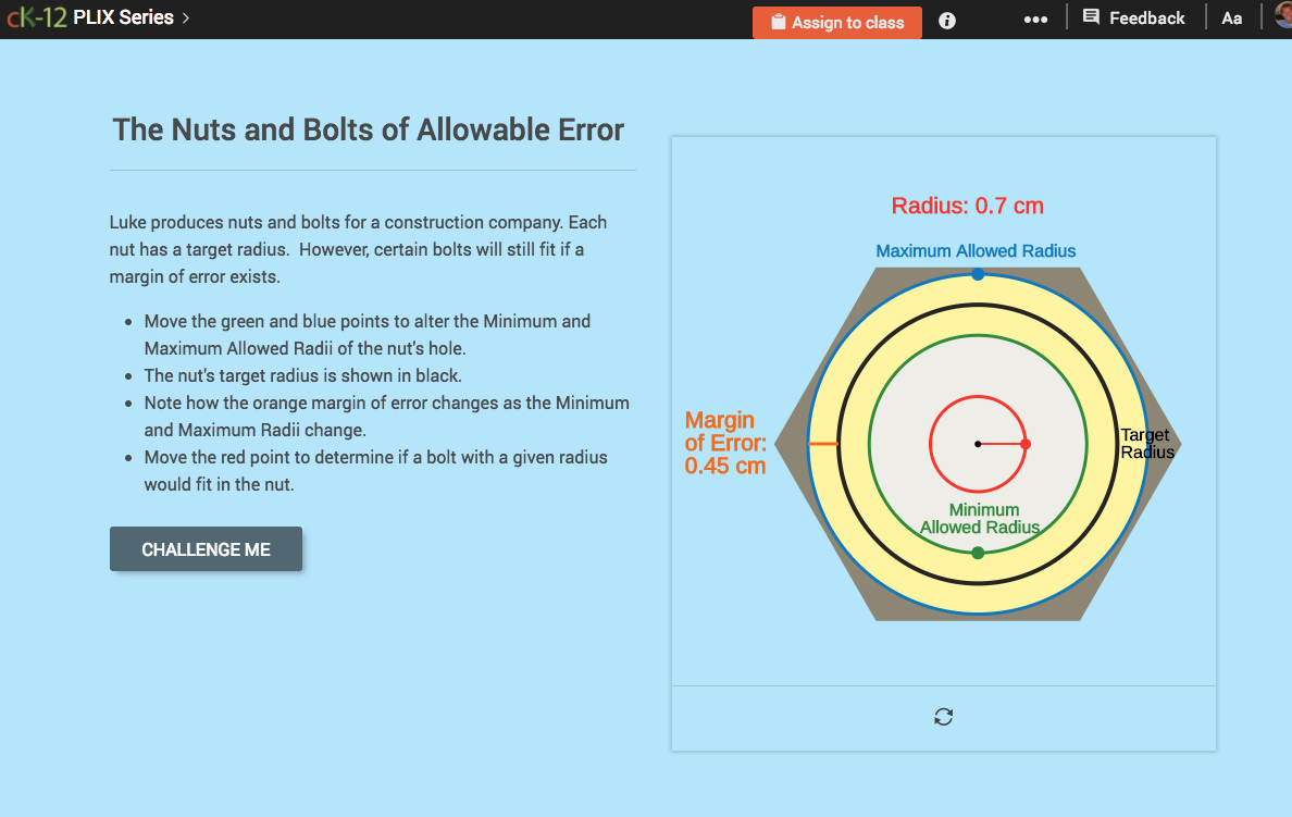 Absolute Value Inequalities: The Nuts and Bolts of Allowable Error Interactive