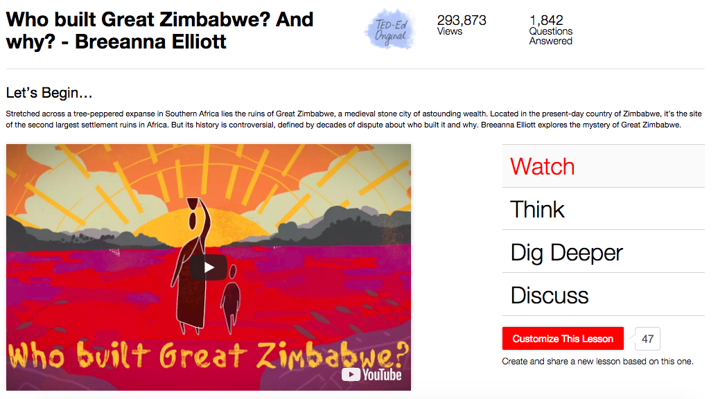 Who Built Great Zimbabwe? And why? Instructional Video