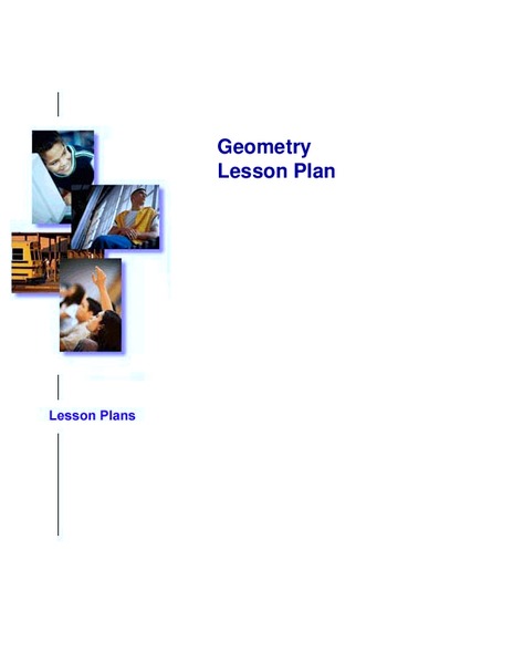 Geometry and Shapes Lesson Plan