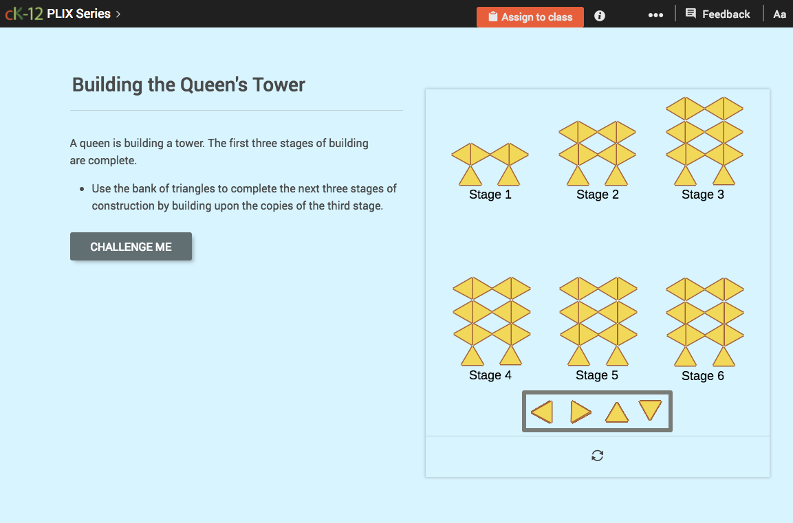 Visual Patterns: Building the Queen's Tower Interactive