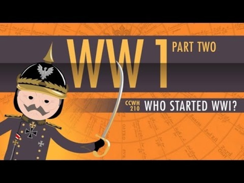 Who Started World War I: Crash Course World History Instructional Video