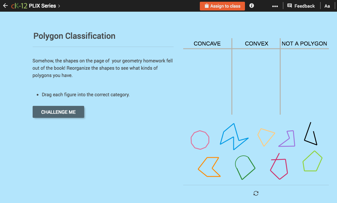 Polygon Classification Interactive