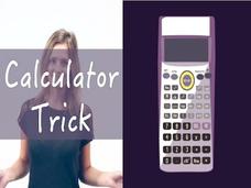 Calculator Trick—Table of Values Instructional Video