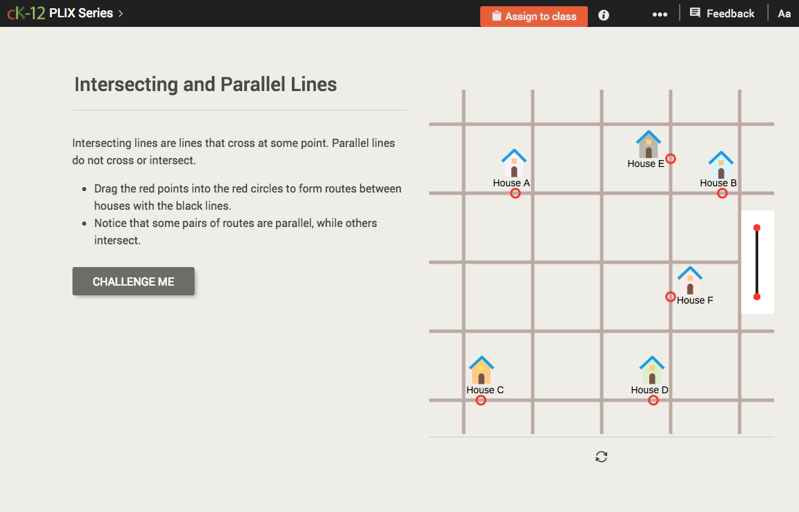 Intersecting and Parallel Lines Interactive