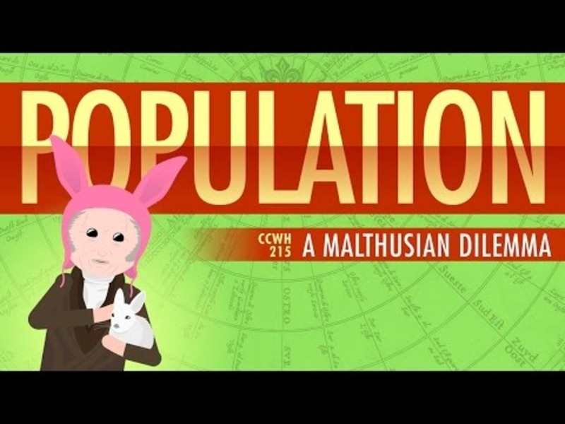 Population, Sustainability, and Malthus: Crash Course World History 215 Instructional Video
