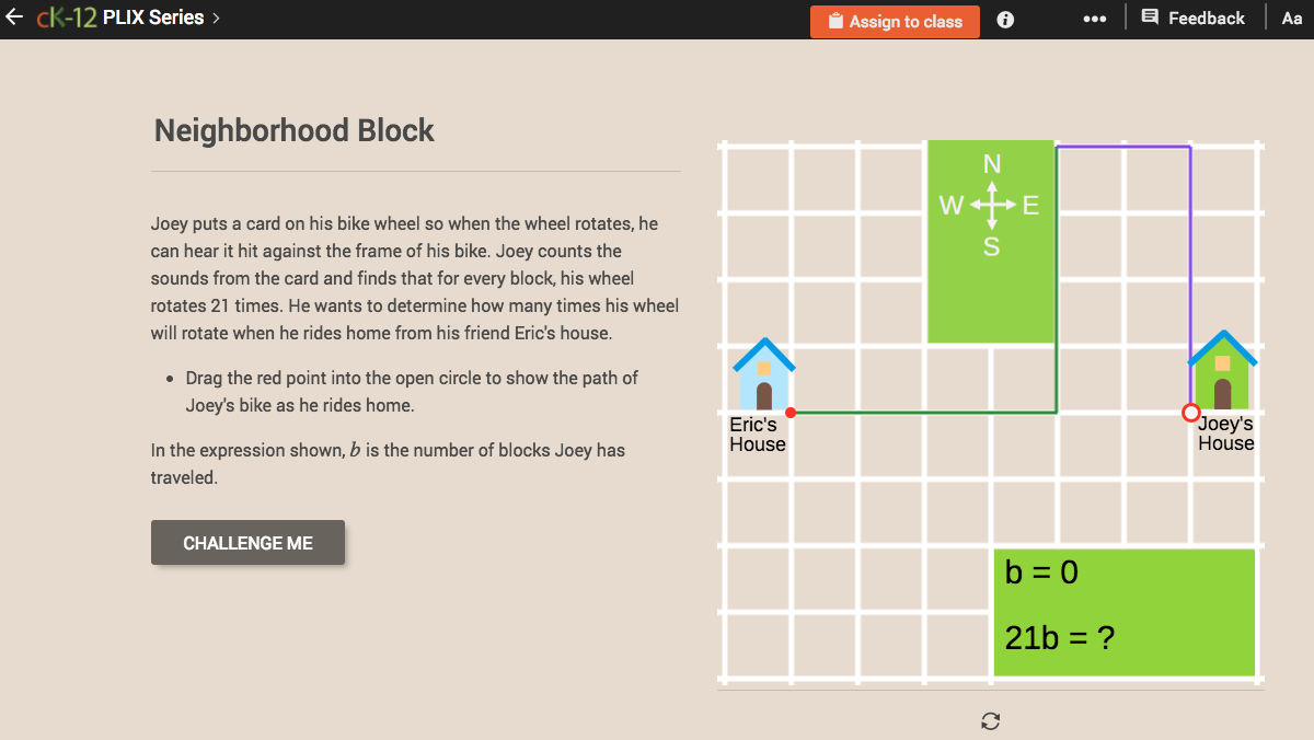 Single Variable Expressions: Neighborhood Block Interactive