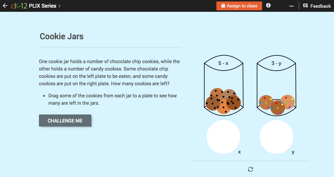 Patterns and Expressions: Cookie Jars Interactive