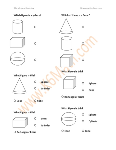 Geometry Skills Worksheet
