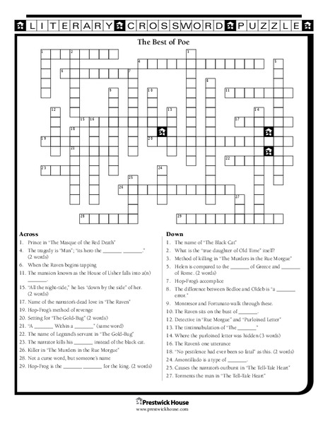 The Best of Poe Worksheet