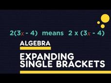 Expanding Single Brackets Instructional Video