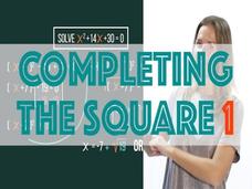 Completing the Square—Quadratics Instructional Video
