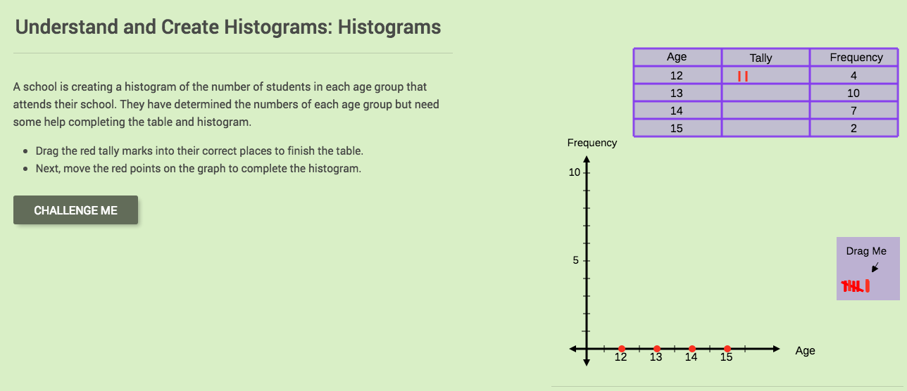 Understand and Create Histograms: Histograms Interactive