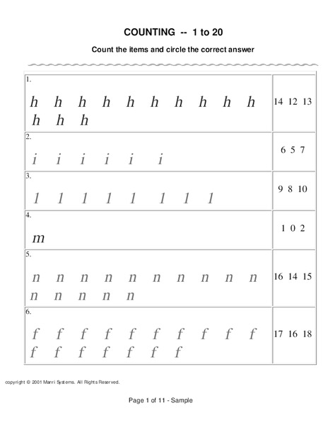 Math: Basic Number Operations Worksheet