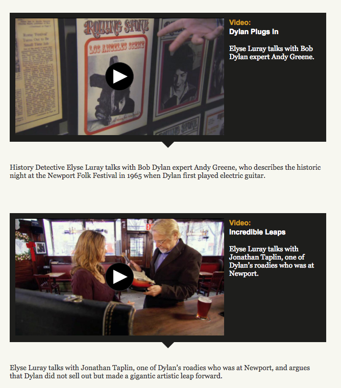 The Sixties: Dylan Plugs in and Sells Out Lesson Plan