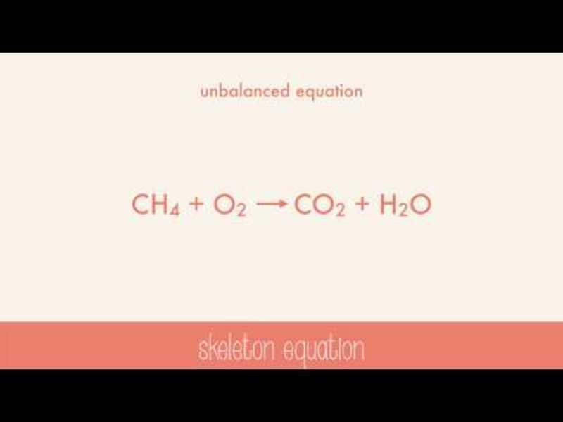 Describing Chemical Reactions Instructional Video