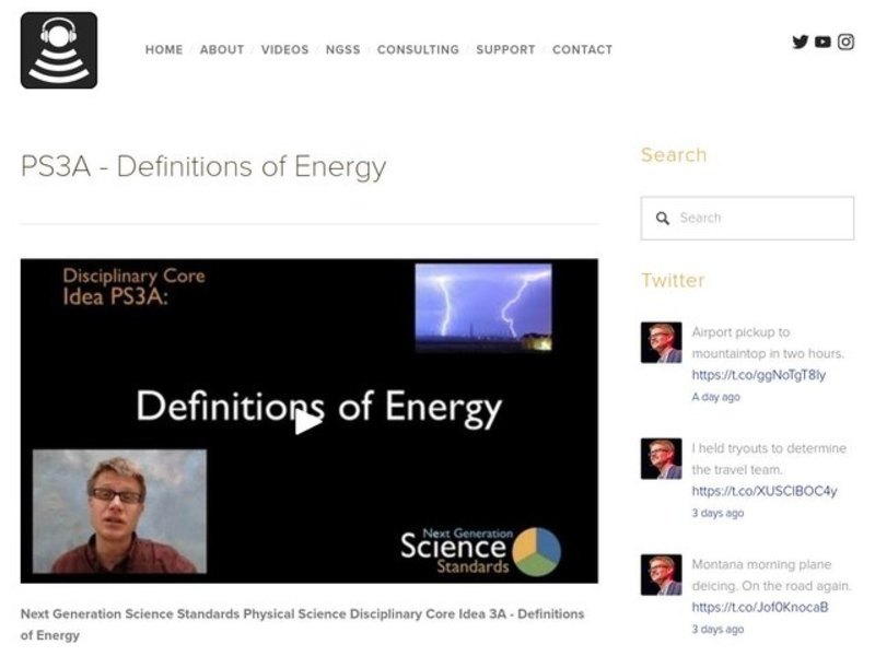 PS3A - Definitions of Energy Instructional Video
