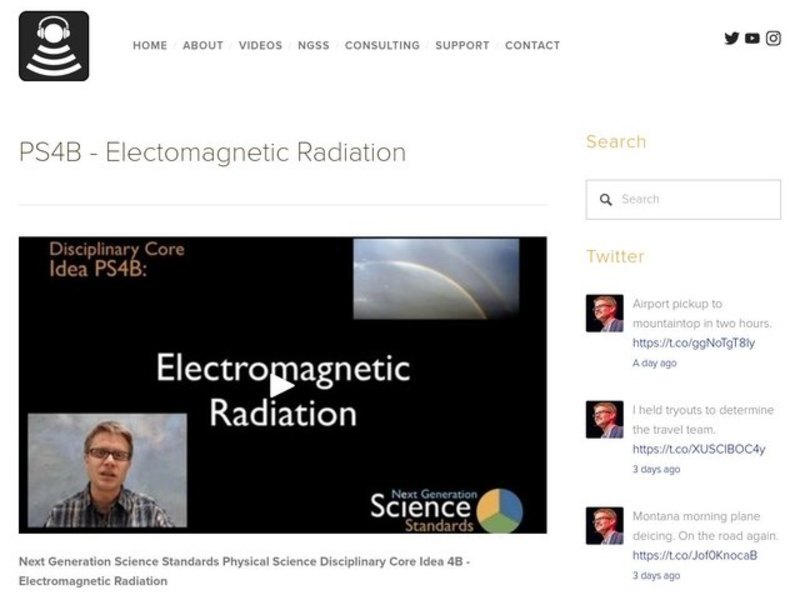 PS4B - Electomagnetic Radiation Instructional Video
