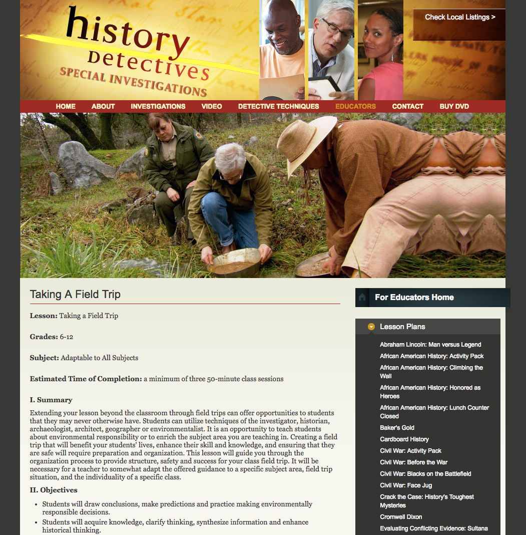 Taking a Field Trip Lesson Plan