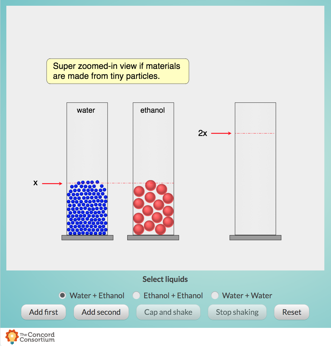 Mixing Liquids Interactive