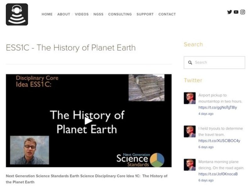 ESS1C - The History of Planet Earth Instructional Video