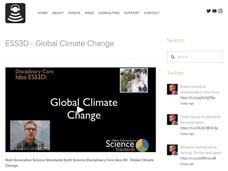 ESS3D - Global Climate Change Instructional Video