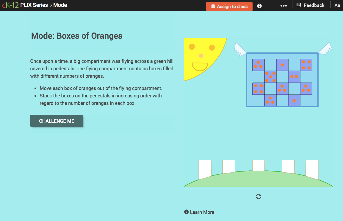 Mode: Boxes of Oranges Interactive