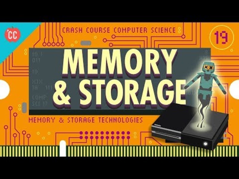 Memory and Storage: Crash Course Computer Science #19 Instructional Video