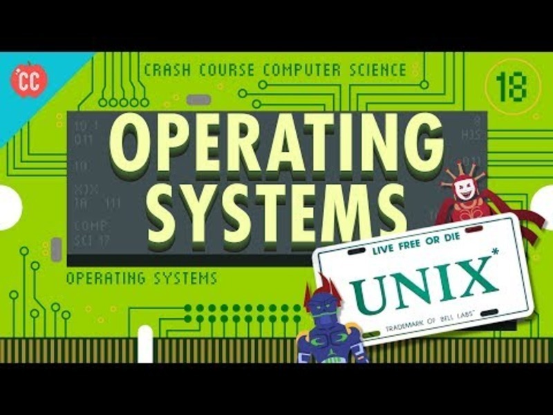 Operating Systems: Crash Course Computer Science #18 Instructional Video