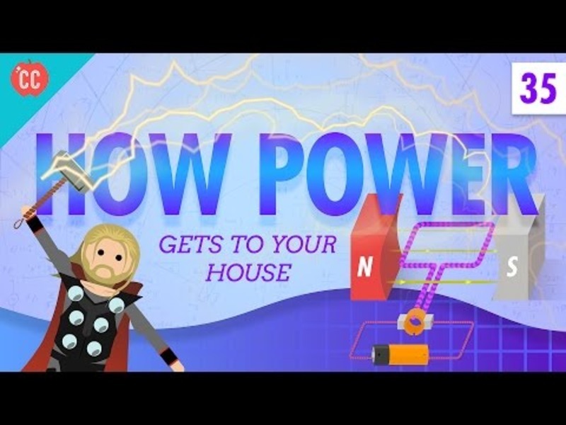 How to Power Your Home: Crash Course Physics #35 Instructional Video