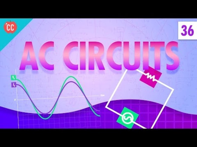 AC Circuits: Crash Course Physics #36 Instructional Video
