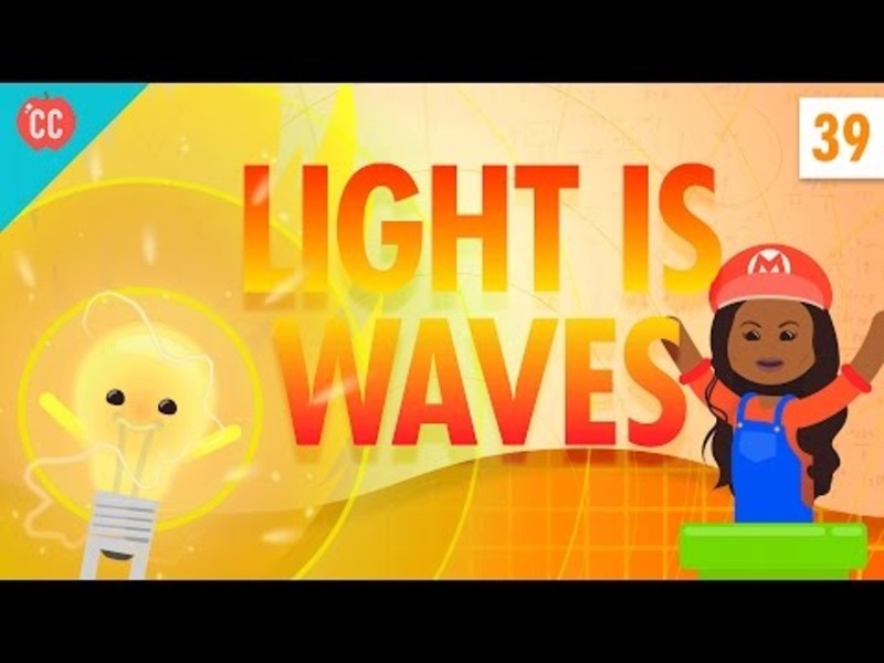 Light Is Waves: Crash Course Physics #39 Instructional Video