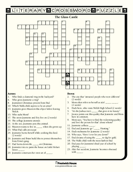 The Glass Castle Worksheet