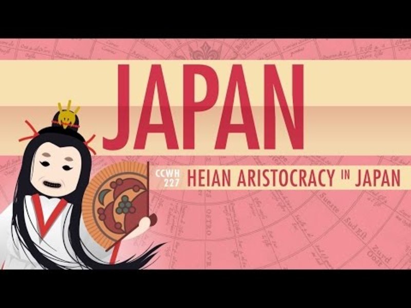 Japan in the Heian Period and Cultural History: Crash Course World History 227 Instructional Video